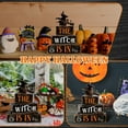 thumbnail image 2 of Yttmshdga 4 Pcs Halloween Table Decor Witch Wooden Sign Halloween Tray Decor Farmhouse Witch Tabletop Centerpiece Rustic Brew Wooden Block Signs For Home Kitchen Shel, 2 of 5