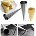 thumbnail image 3 of Set Of 20 Stainless Steel Cone Molds 90 Mm X 25 Mm, 3 of 3