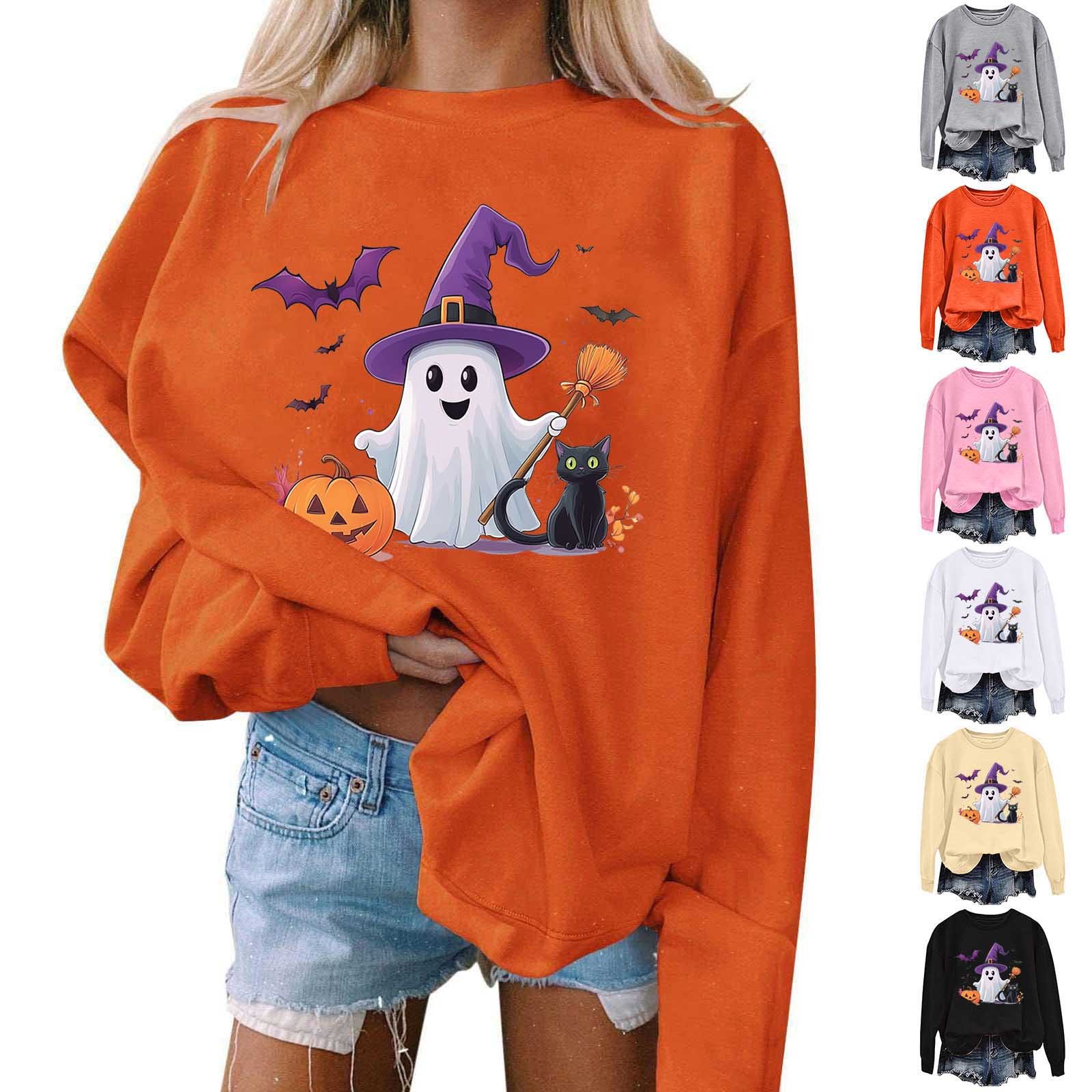 Sweat-shirt Manches Courtes Imprimé Dessin Animé - Style Hip-hop Décontracté, Coton, Unisexe