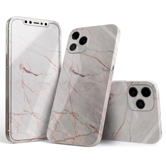 DesignSkinz Slate Marble Surface V11 Full-Body Skin Decal Wrap Cover for iPhone 15 Plus