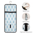 thumbnail image 5 of Iauyy 3 Piece Large Portable Hanging Toiletry Bags for Travel,Foldable Makeup Organizer with Multiple Compartments for Men&Women，Light and Airy Watercolor Style, 5 of 9