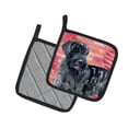 thumbnail image 2 of Giant Schnauzer Love Pair of Pot Holders, 2 of 2