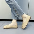 thumbnail image 7 of Sngxgn Comfortable Flats Shoes Women, Slip On Ballet Flats for Women, Casual Women's Flats for Walking(Beige,40), 7 of 7