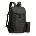 thumbnail image 1 of DOVO Mochila de senderismo, impermeable y resistente al desgaste, mochila ligera, plegable para viajes al aire última intervensión, Negro -, Mid, Mochilas Daypack, 1 of 5