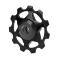 thumbnail image 4 of Dérailleur Arrière Poulie 11 Dents en Alliage d'Aluminium Conception Creuse Support Solide Construit dans le Roulement Vélo Guide Roue Noir, 4 of 14