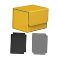 thumbnail image 1 of LOVIVER Boîte de Rangement pour Cartes de Baseball, Jouet de Rassemblement pour 100+ Cartes, Étui Jaune, 1 of 8
