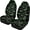Green Bat, variant on XYZCANDO Green Bat Car Seat Covers for Man Waterproof Car Front Seat Covers Soft Elastic, for Vehicle SUV Van