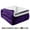 Purple, variant on Moonlight20015 Sherpa Blanket Fluffy Plush Ultra-Soft Bed Blanket Reversible Twin Size Purple Color