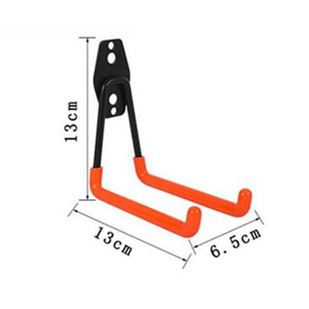 

Wall Mount Garage Bike Hanger Hook Heavy Duty Metal Hooks Garden Organizer