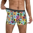thumbnail image 2 of Kdxio Men's Boxer Briefs with Cute Dogs Collage Print - Comfortable and Breathable Underwear for Everyday Wear, 2 of 7
