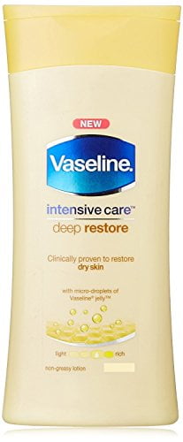 vaseline intensive care deep restore body lotion