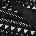 thumbnail image 4 of Home Quilt Set 3 Pieces Black Quilt Set Soft Microfiber Bedspreads King Size Lightweight Coverlet with Geometric Design Comforter Set Bed Cover for All Season（1 Quilt 2 Shams）, 4 of 5