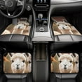 thumbnail image 7 of Yiaed Cute Alpaca in Daze Print Carpet Floor Mats for Cars, Auto Accessories Front & Rear Car Floor Mats Car Floor Foot Mat Sets of 4 Pieces, 7 of 7