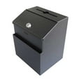thumbnail image 1 of FixtureDisplays® Box, Metal Donation Suggestion Key Drop 7" x 8.38" x 5.47" Express Checkout Comments Sales Lead Box 11118, 1 of 6