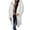 White, variant on IROINNID Women's Faux-fur Coat Long Sleeve Solid Color Hoodie Outwear, Loose Warm Coats Faux Coat Furry Faux Coat Outerwear Overcoat