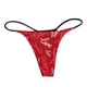 thumbnail image 3 of Gibobby Calzones de encaje para mujer Bragas estampadas de moda sexy tanga para mujer(Rosa caliente,XL), 3 of 5