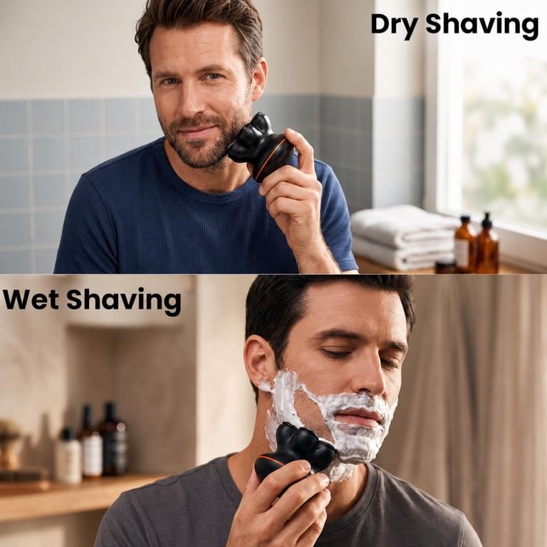 MAXGROOM 7D Head Shaver for Bald Men, Waterproof photo 8