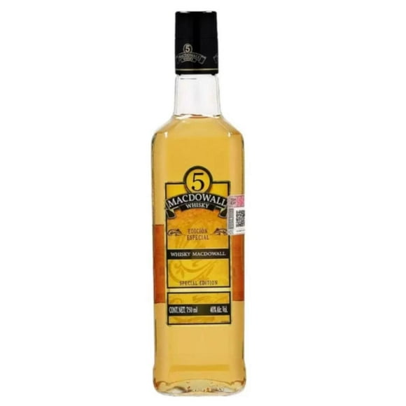 Paquete de 3 Whisky Macdowall 5 Edición Especial 750 ml