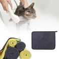 thumbnail image 4 of Neinkie Dog Towels Super Absorbent Pet Bath Towel Microfiber Dog Drying Towel for Small Dogs and Cats, Machine Washable, 4 of 7