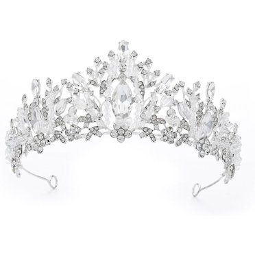 Pearl Crowns Tiaras Wedding Hair Accessories Princess Bridal Headband Crowns For Women Girl 15 Years Birthday Wedding Headdress