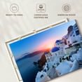 thumbnail image 6 of Elephant Stock Churches In Santorini Wall Art - Horizontal Canvas Wall Art - Living Room Wall Decor - Religion And Spirituality Canvas - Blue And Orange Decor - 12" x 8", 6 of 8