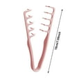 thumbnail image 3 of Styling Comb with Texture Hair Styling Comb with Wide Teeth for Volume Detangling Comb with Wide Teeth Hairline Volume for Covering Seam Care 2pc, 3 of 8