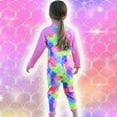 thumbnail image 5 of weVSwe Toddler Swimwear, 0-3 Years, UPF 50+ Sun Protection, Zipper Closure, Ocean Scale Pattern, Ideal for Swimming & Beach Activities, 5 of 7