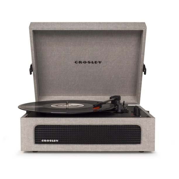 Crosley Voyager Bluetooth Portable Suitcase Record Player with 3speed