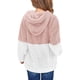 thumbnail image 2 of Niñas Fuzzy Fleece Pullover Hoodies Sudadera Casual Loose Outwear Coat con bolsillos 4-13 años Adepaton WMPH-1171-23, 2 of 7
