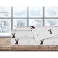 thumbnail image 1 of Safdie & Co. Ens. De Draps 4MCX Q Imprimé Cerf Shield, 1 of 1