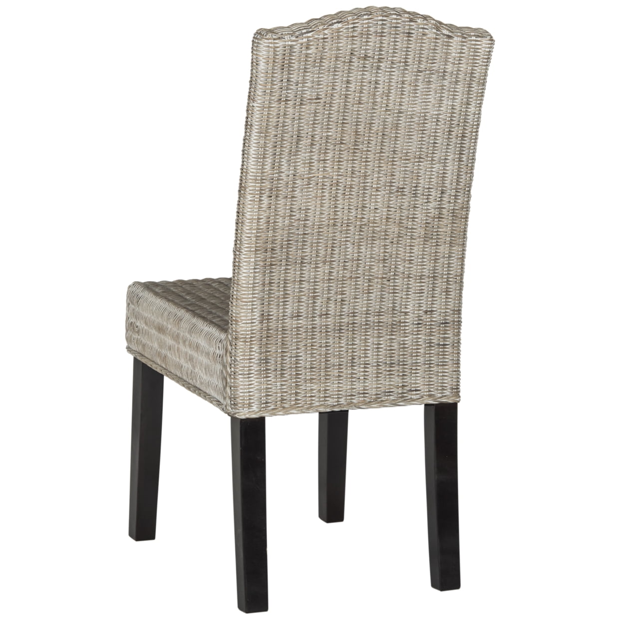 SAFAVIEH Odette 19''H Wicker Dining Chair Antique/ Grey