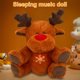 thumbnail image 4 of Juguete Musical para Dormir  Compañero Bebé Alce Navideño Con Música Y Luces, 4 of 9