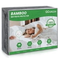 thumbnail image 3 of Gogreen Waterproof Mattress Protector, Breathable Cooling Bed Mattress Cover with Deep Pocket Plastic Mattress Protector Fitted 6"-15"(Bamboo Jersey, Full 54"x75"), 3 of 9