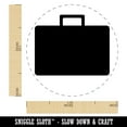 thumbnail image 2 of Suitcase Travel Solid Rubber Stamp for Scrapbooking Crafting Stamping - Medium 1 Inch, 2 of 7