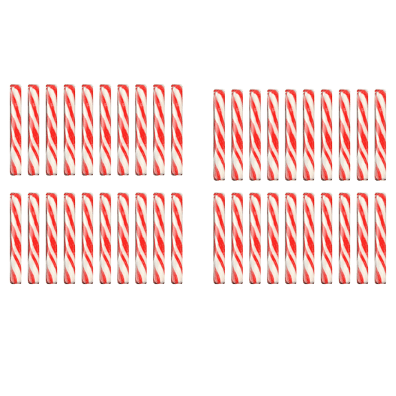 4 Pack Bundle Holiday Soft Peppermint Stir Sticks Hot Chocolate Stir Sticks Real Peppermint Oil 5 oz Party Celebration Christmas Gift