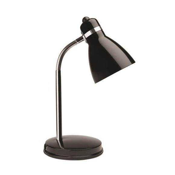The Oxford 13 in. Black Desk Lamp
