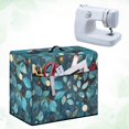 thumbnail image 4 of HELLHERO Portable Sewing Machine Cover 17.7 x 8.6 x 12.5 inches Multifunction Dust Covers Keep Clean and Safe Protective, Leaves, 4 of 8
