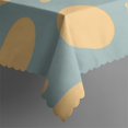 thumbnail image 4 of Rectangular Tablecloth 60x84 Inch – Waterproof Polyester Printed Table Cover, Wrinkle Resistant, Washable for Kitchen & Dining, Colorful Geometry Pattern, 4 of 6