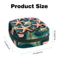 thumbnail image 2 of Starfish Period Purse Storage Bag Scented Sanitary Napkin Disposal Bags Pouch Bag with Zipper, 2 of 6