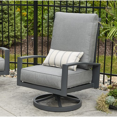 The Outdoor GreatRoom Company Lyndale High Back Patio Chair with Cushions (Set of 2)