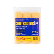 Purdy Contractor 1st Multi-Packs, 9 in. x 3/8 in., 3 count