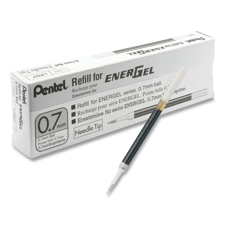 Refill for Pentel EnerGel Retractable Liquid Gel Pens, Medium Conical Tip, Violet Ink Refill for Pentel EnerGel Retractable Liquid Gel Pens, Medium Conical Tip, Violet Ink