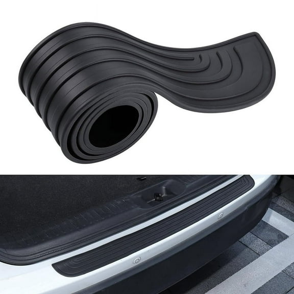 Car Rear Bumper Protector, Universal Flexible Bumper Guard Protector, Anti-Scratch Rear Bumper Protector Strip