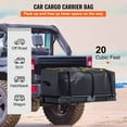 thumbnail image 2 of VEVOR Cargo Carrier Bag Car Luggage Storage Hitch Mount Waterproof 20 Cubic, 2 of 9