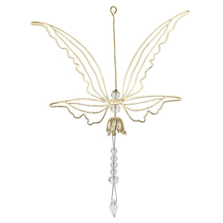 

1Pc Christmas Angel Wings Wind Chime Pendant Creative Hanging Decoration