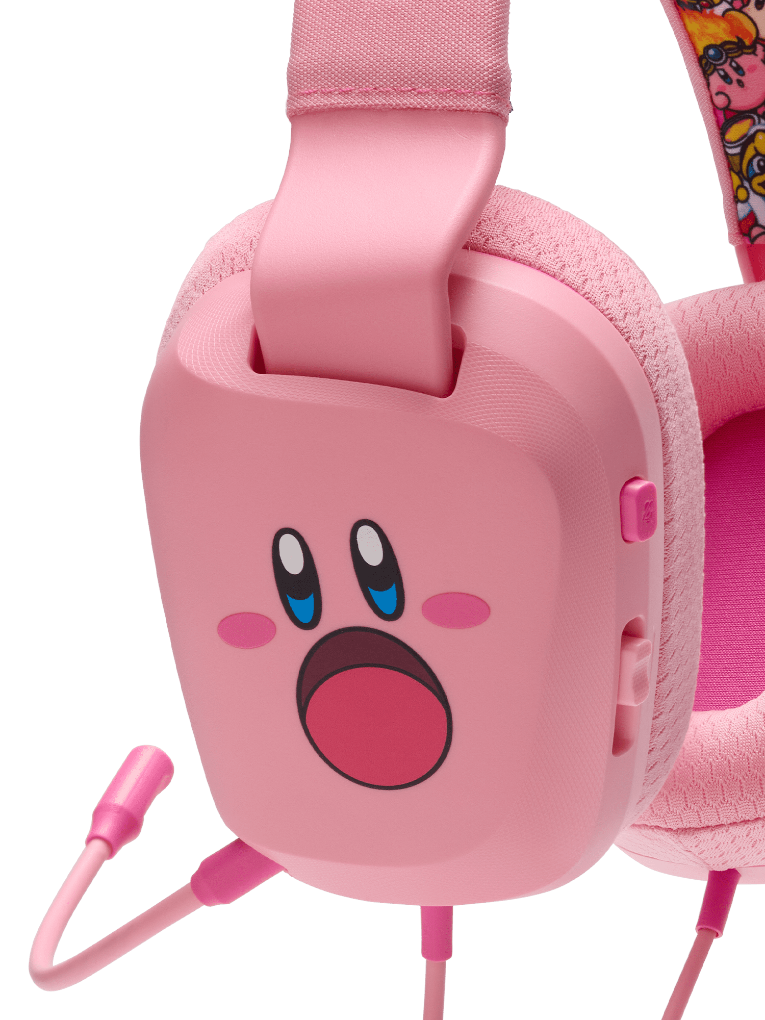 PowerA Wired Stereo Headset for Nintendo Switch - Kirby Mouthful