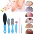 thumbnail image 2 of Yosoo 10 Pieces Pedicure Rasp Foot File Callus Remover Pedicure Kit for Removing Hard Skins and Cracked Skin Corns, Feet Exfoliating Scrubber Cleaner File, 2 of 9