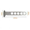 LNKOOO Laundry Hangers Wall Mount Clothes Hanger Rack Laundry Room lnkooo-laundry-hangers-wall-mount-clothes-hanger-rack-laundry-room