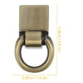 thumbnail image 5 of 4Pcs Metal Bag Buckles Sturdy Women Chain Bag Buckles Suitcase DIY Buckles, 5 of 6
