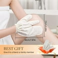 thumbnail image 2 of Garshana Gloves,Tutuviw Raw Silk Massage Gloves,Ayurvedic Skin Detox Glove,Soft Exfoliating & Massage Mitts for Natural Skin Care,Eco-Friendly Raw Silk Glove for Skin Brushing Massage (1-PC), 2 of 8